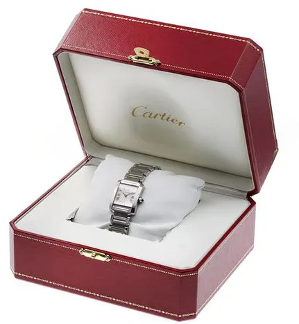 Cartier Tank Française W51008Q3 20mm Stainless steel Champagne 1