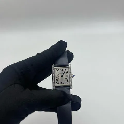 Cartier Tank Must W4TA0017 33.5mm Stainless steel Silver