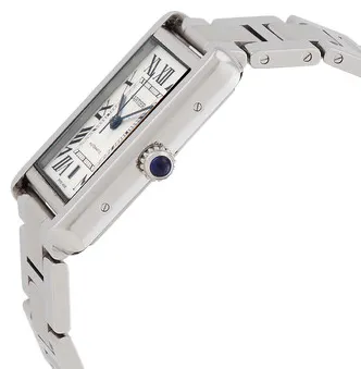 Cartier Tank W5200028 40mm Stainless steel Silver 3