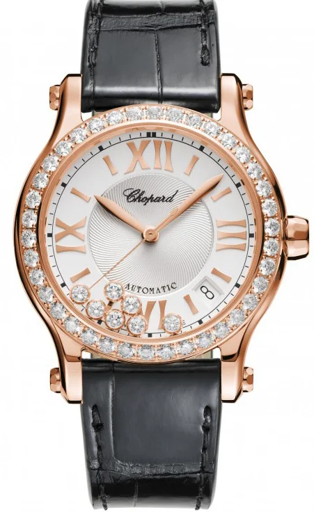 Chopard Happy Sport 274808-5003 36mm Rose gold White