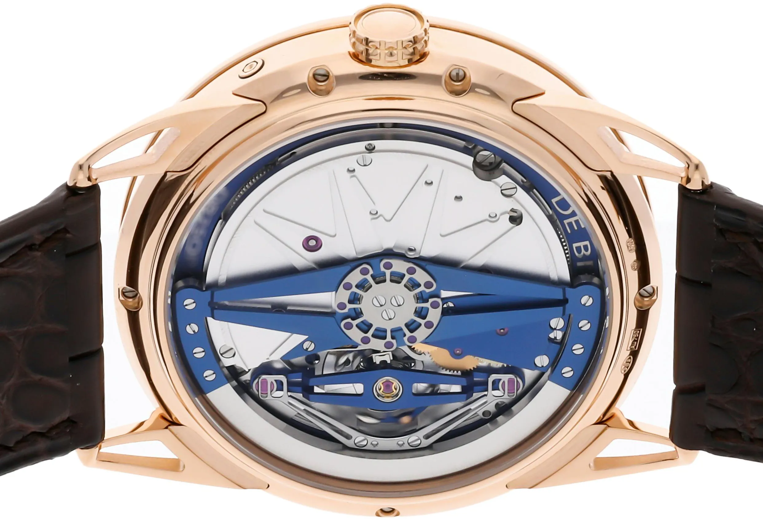 De Bethune DB25 DB25QPARS8R 44mm Rose gold Black 4