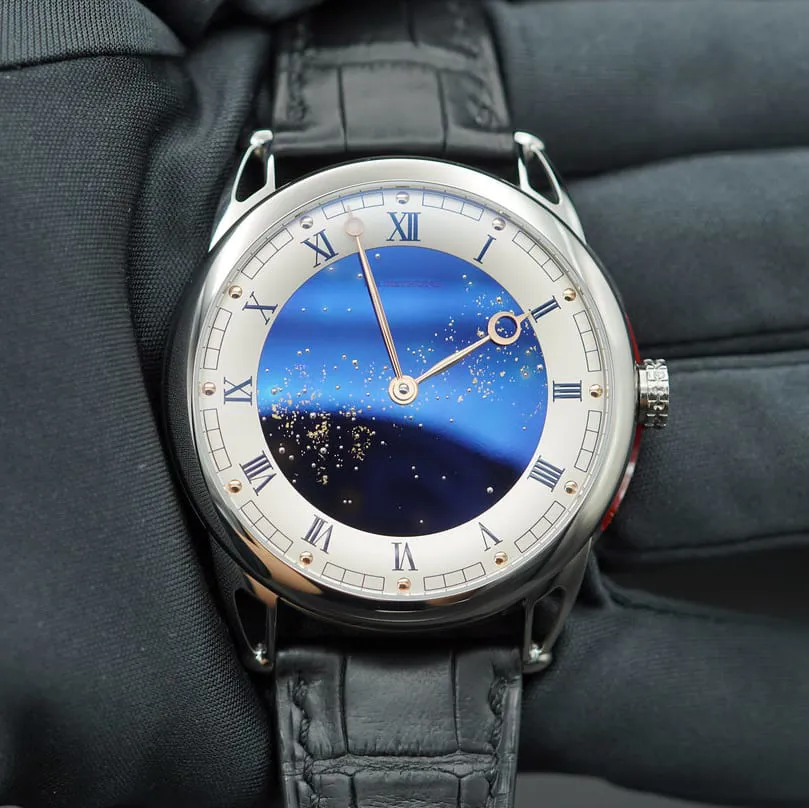 De Bethune DB25 Starry Varius DB25VTIS3 42mm Titanium Blue and Silver