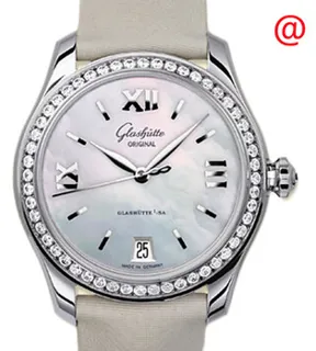 Glashütte Lady Serenade 1-39-22-08-22-04 Stainless steel White