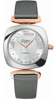 Glashütte Pavonina 1-03-02-03-06-34 Rose gold and Stainless steel White