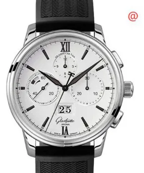 Glashütte Senator 1-37-01-05-02-33 42mm Stainless steel White