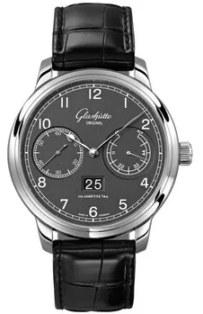 Glashütte Senator Observer 100-14-02-02-04 44mm Stainless steel Gray