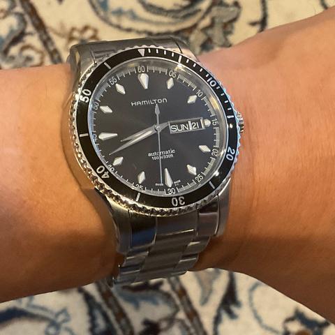 Hamilton Jazzmaster H37565131 Stainless steel Black 2018 | Dealer