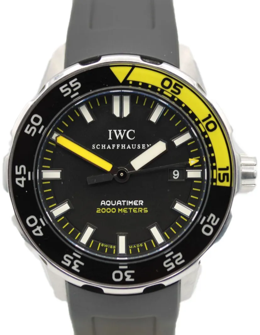 IWC Aquatimer IW356802 44mm Stainless steel Black