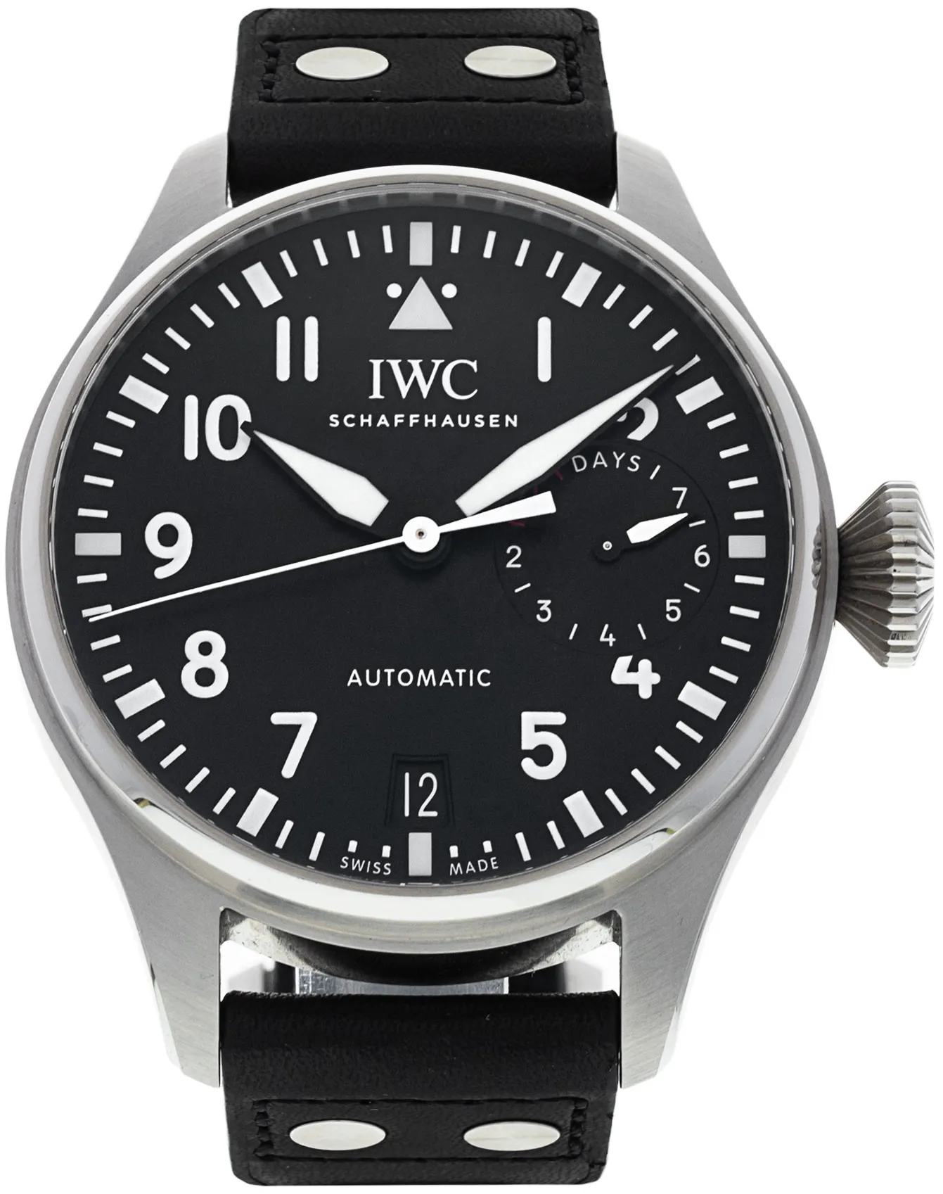 IWC Big Pilot IW501001 46mm Stainless steel Black