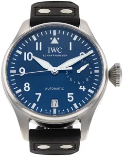 IWC Big Pilot IW501002 Stainless steel Blue