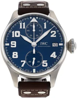 IWC Big Pilot IW515202 Stainless steel Blue