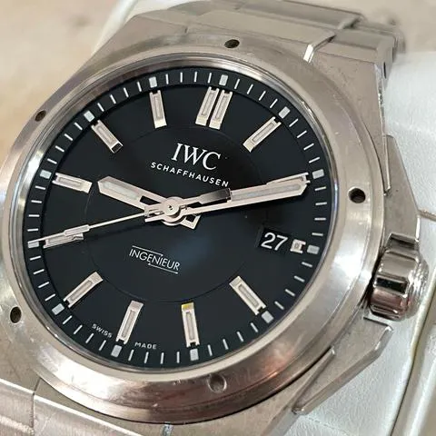 IWC Ingenieur IW323902 40mm Stainless steel Black