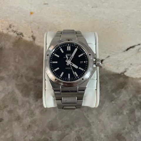 IWC Ingenieur IW323902 40mm Stainless steel Black 8