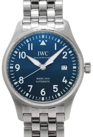 IWC Pilot Mark IW327014 40mm Stainless steel Blue