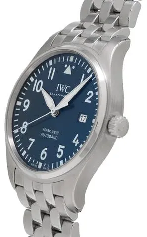 IWC Pilot Mark IW327014 40mm Stainless steel Blue 1