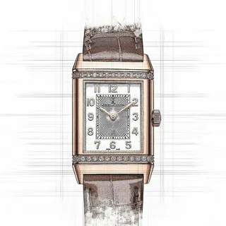 Jaeger-LeCoultre Reverso 2572570 Rose gold White