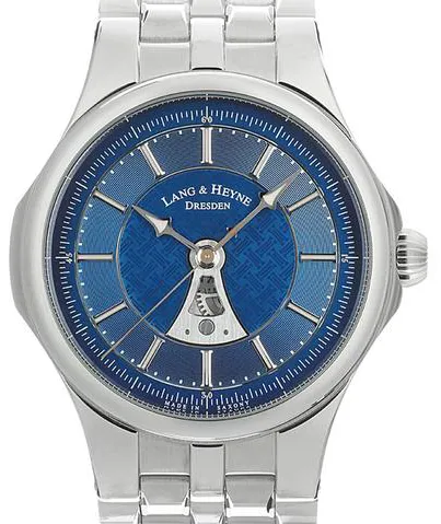 Lang & Heyne reference, please 40mm Stainless steel Blue