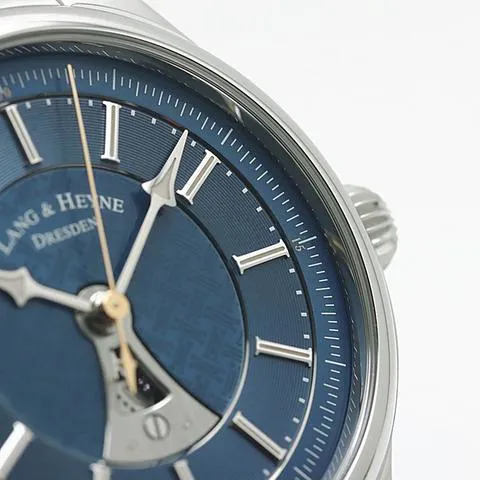 Lang & Heyne reference, please 40mm Stainless steel Blue 11