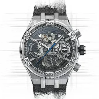 Maurice Lacroix Aikon Chronograph Skeleton AI6098-SS001-090-1 Stainless steel Squelette