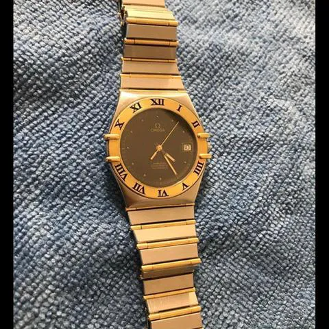 Omega Constellation 368.1075 35mm Yellow gold and Stainless steel Gold