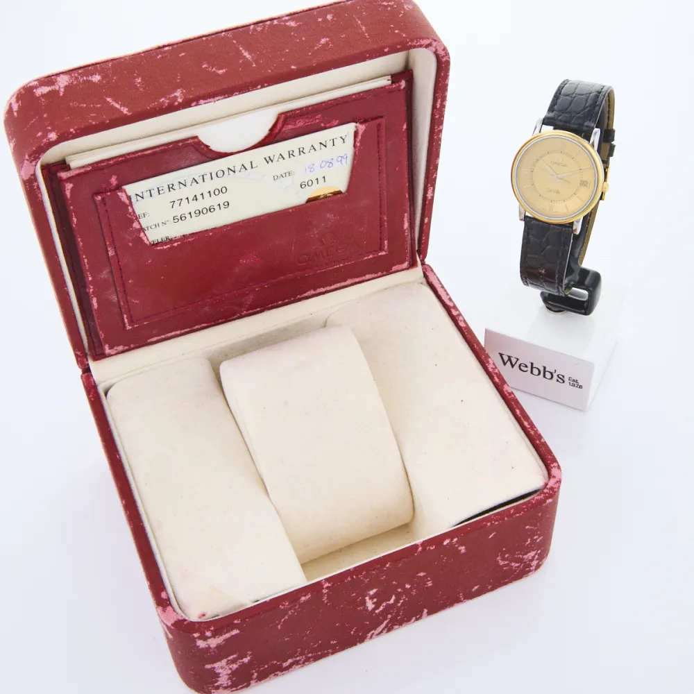 Omega De Ville 77141100 33mm Yellow gold and Stainless steel Gold-coloured 1