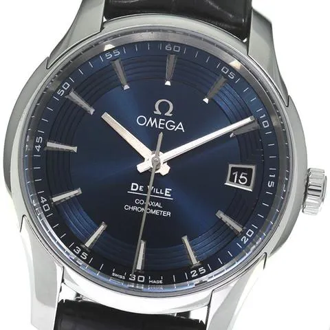 Omega De Ville Hour Vision 431.33.41.21.03.001 41mm Stainless steel Blue