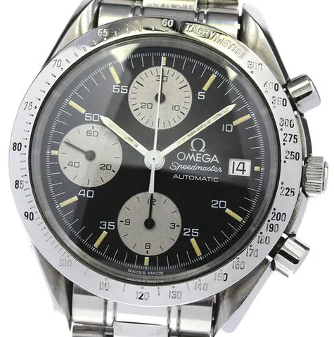 Omega Speedmaster Date 3511.50 38mm Stainless steel Black