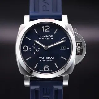 Panerai Luminor 1950 PAM01313 44mm Stainless steel Blue