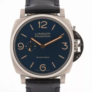 Panerai Luminor PAM 00729 Titanium Blue