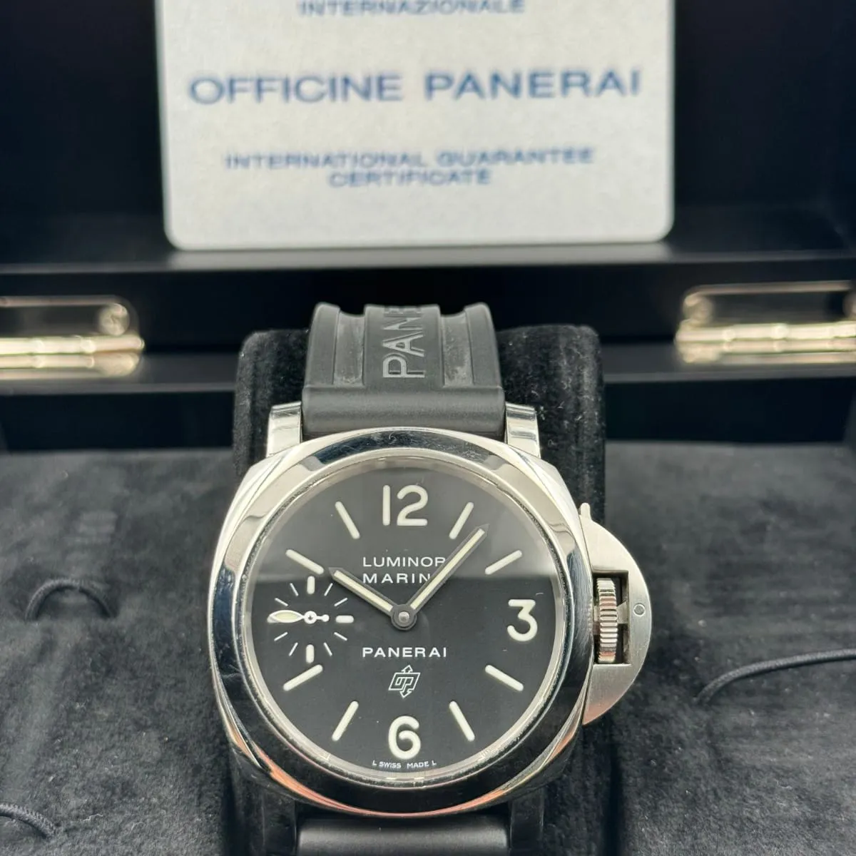 Panerai Luminor PAM 00005 44mm Stainless steel Black 6