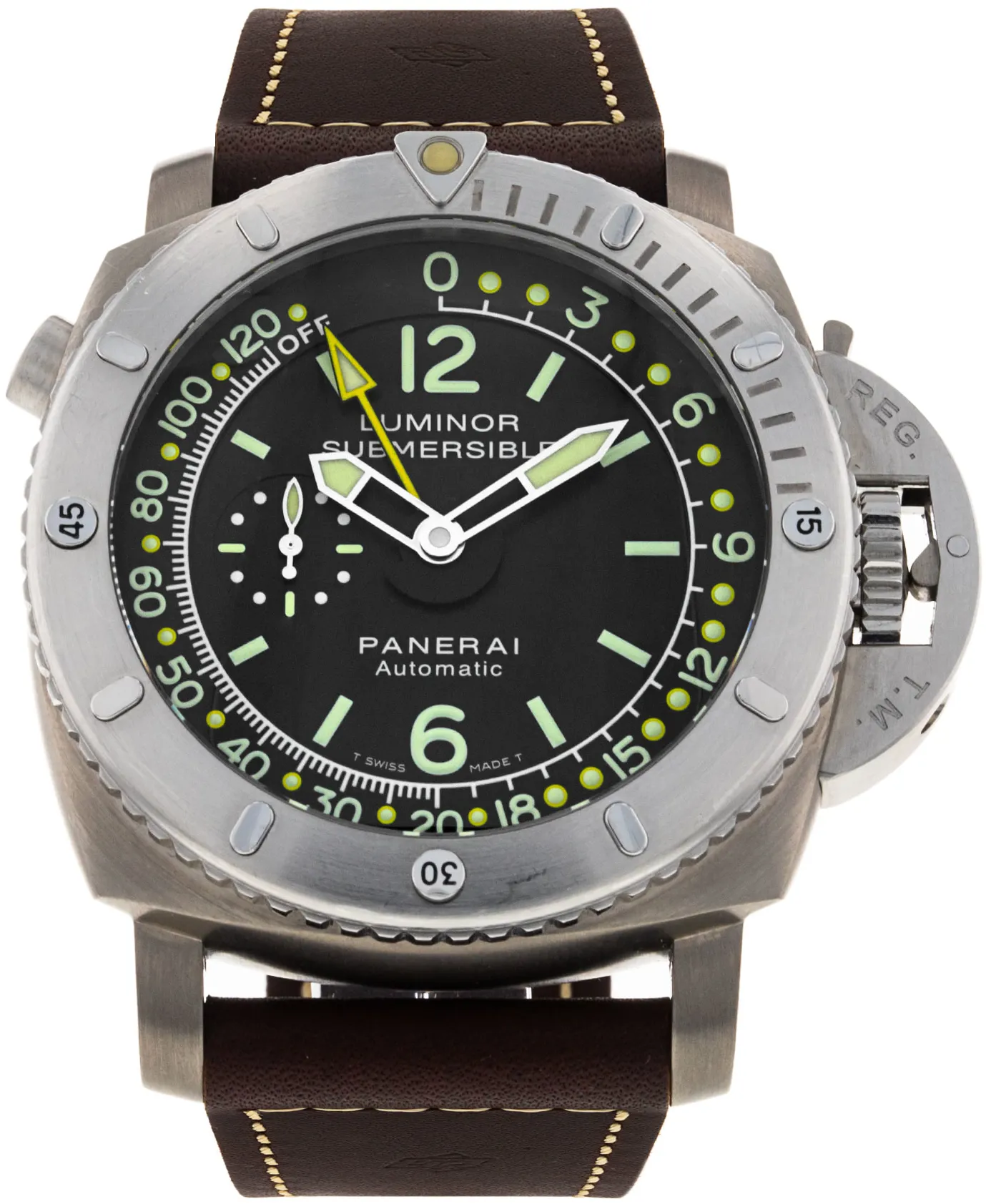 Panerai Submersible PAM 00193 47mm Titanium Black