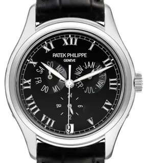 Patek Philippe Complications Annual Calendar 5035G White gold Black