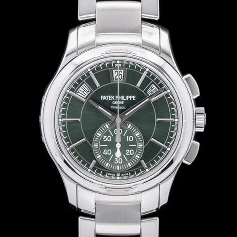 Patek Philippe Annual Calendar Chronograph 5905/1A-001 42mm Stainless steel Green