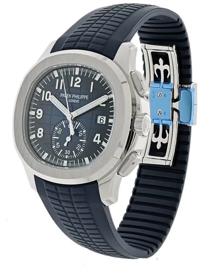 Patek Philippe Aquanaut 5968G-001 42mm White gold Blue 1