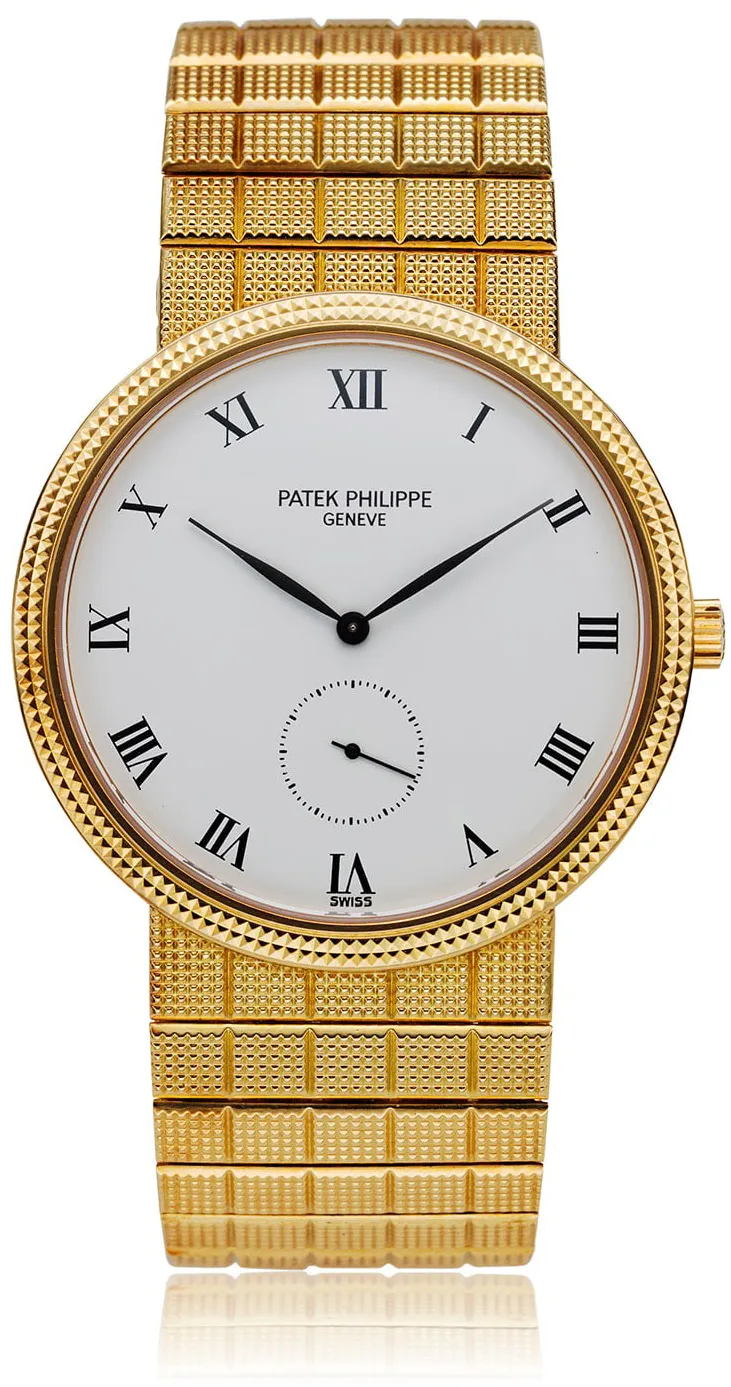 Patek Philippe Calatrava 3919J 33mm Yellow gold White