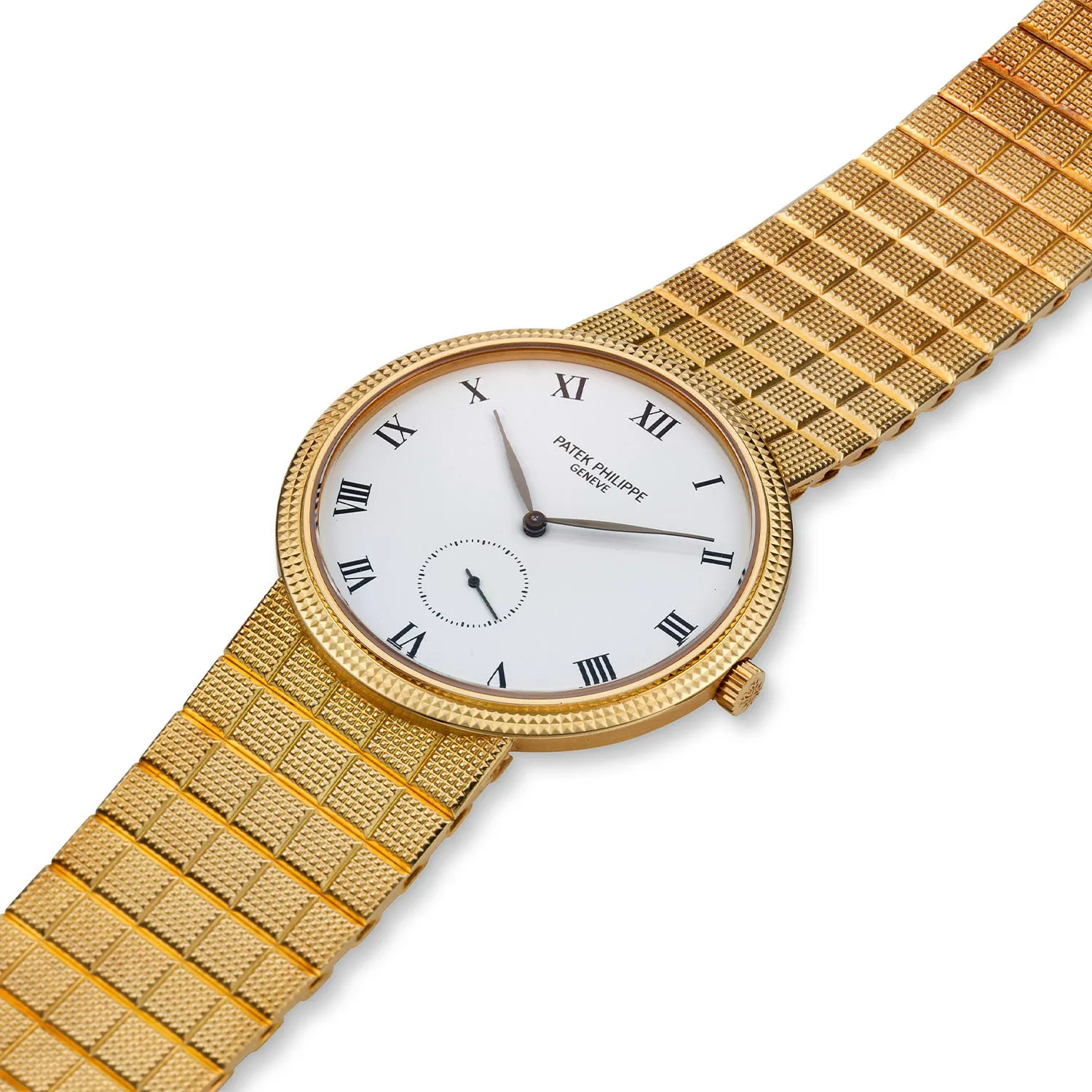 Patek Philippe Calatrava 3919J 33mm Yellow gold White 1