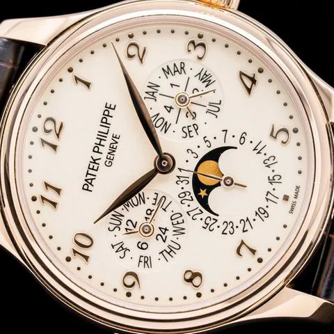 Patek Philippe Perpetual Calendar 5327R-001 39mm Rose gold Ivory 4