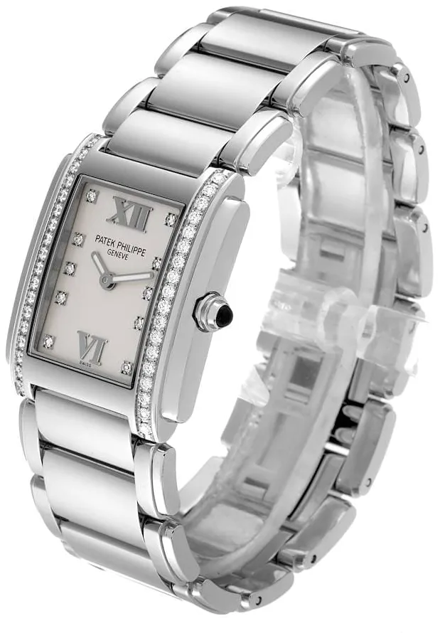 Patek Philippe Twenty~4 4910/10A-011 25.1mm Stainless steel White 1