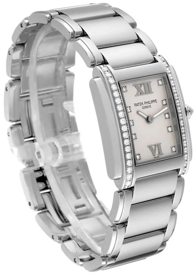 Patek Philippe Twenty~4 4910/10A-011 25.1mm Stainless steel White 2