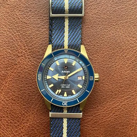 Rado Captain Cook R32504205 42mm Bronze Blue