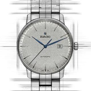 Rado Coupole R22876013 Stainless steel White