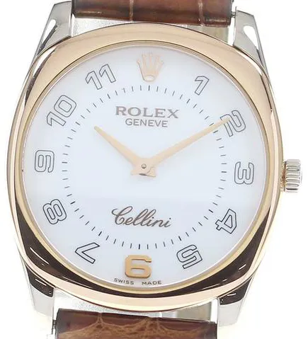 Rolex Cellini Danaos 4233 33mm White gold White