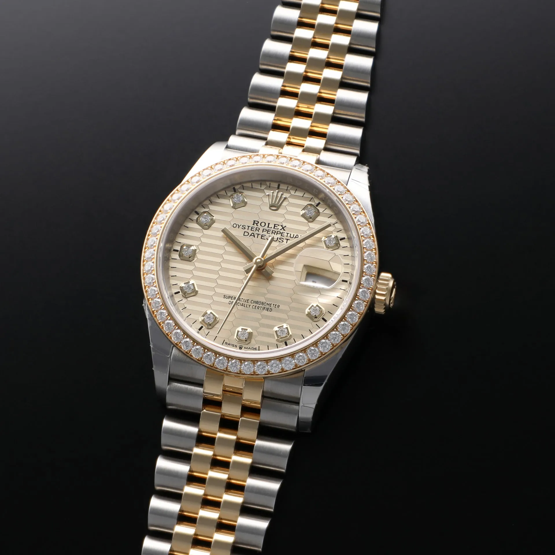 Rolex Datejust 126283RBR-0031 36mm Yellow gold and Oystersteel Golden 1