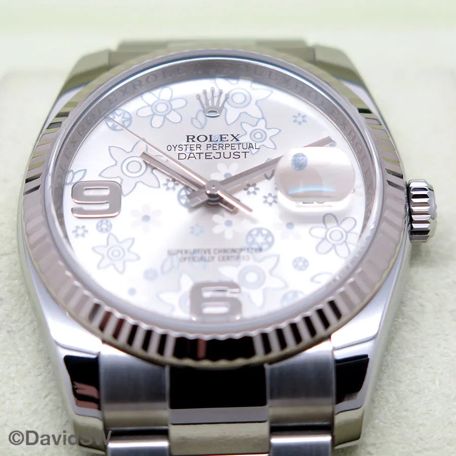 Rolex Datejust 36 116234 36mm 18K/SS Silver 2