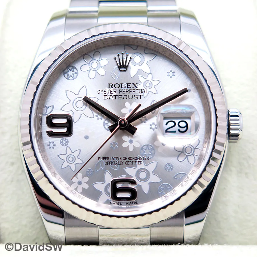 Rolex Datejust 36 116234 36mm 18K/SS Silver 3