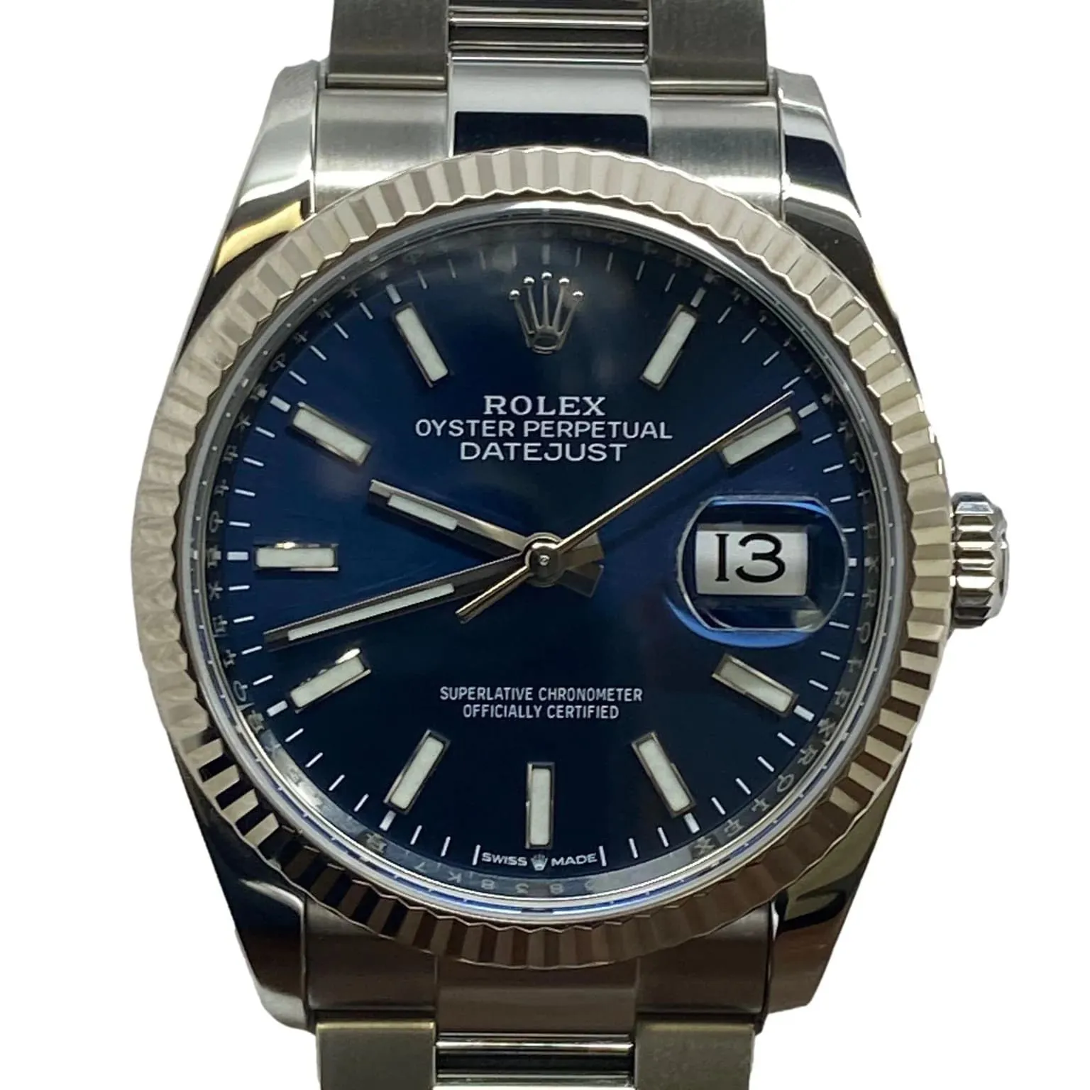 Rolex Datejust 36 126234-0018 36mm Stainless steel Blue