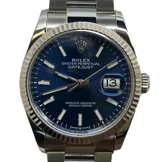 Rolex Datejust 126234-0018 White gold and Stainless steel