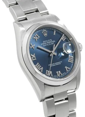 Rolex Datejust 36 16200 36mm Stainless steel Blue 2