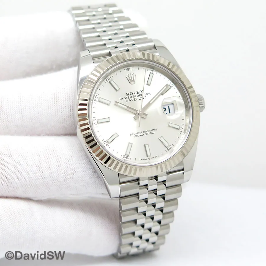 Rolex Datejust 41 126334 41mm 18K/SS Silver