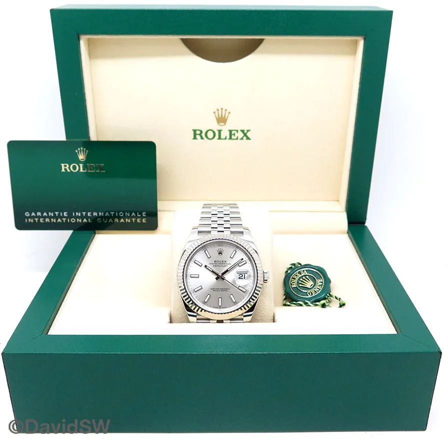 Rolex Datejust 41 126334 41mm 18K/SS Silver 1